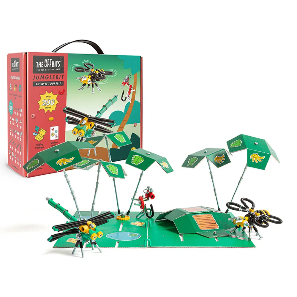 叢林機械軌道滾珠diy手工拼裝模型立體木質拼圖益智玩具 歷史價格詳細信息