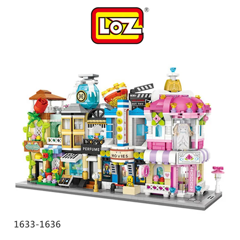 LOZ mini 鑽石積木-1633 鮮花店 現貨 廠商直送 歷史價格詳細信息