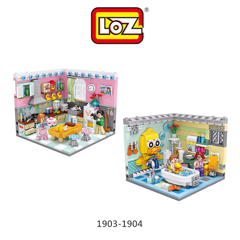 LOZ mini 鑽石積木-1904 浴室 現貨 廠商直送 歷史價格詳細信息