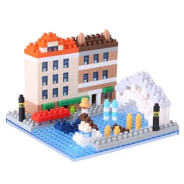 【Nanoblock 迷你積木】NBH-092 水都威尼斯 價格比較,價格查詢,歷史價格詳細信息