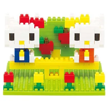 【Nanoblock 迷你積木】凱蒂貓遊戲園區場景組 NBH-056 歷史價格詳細信息