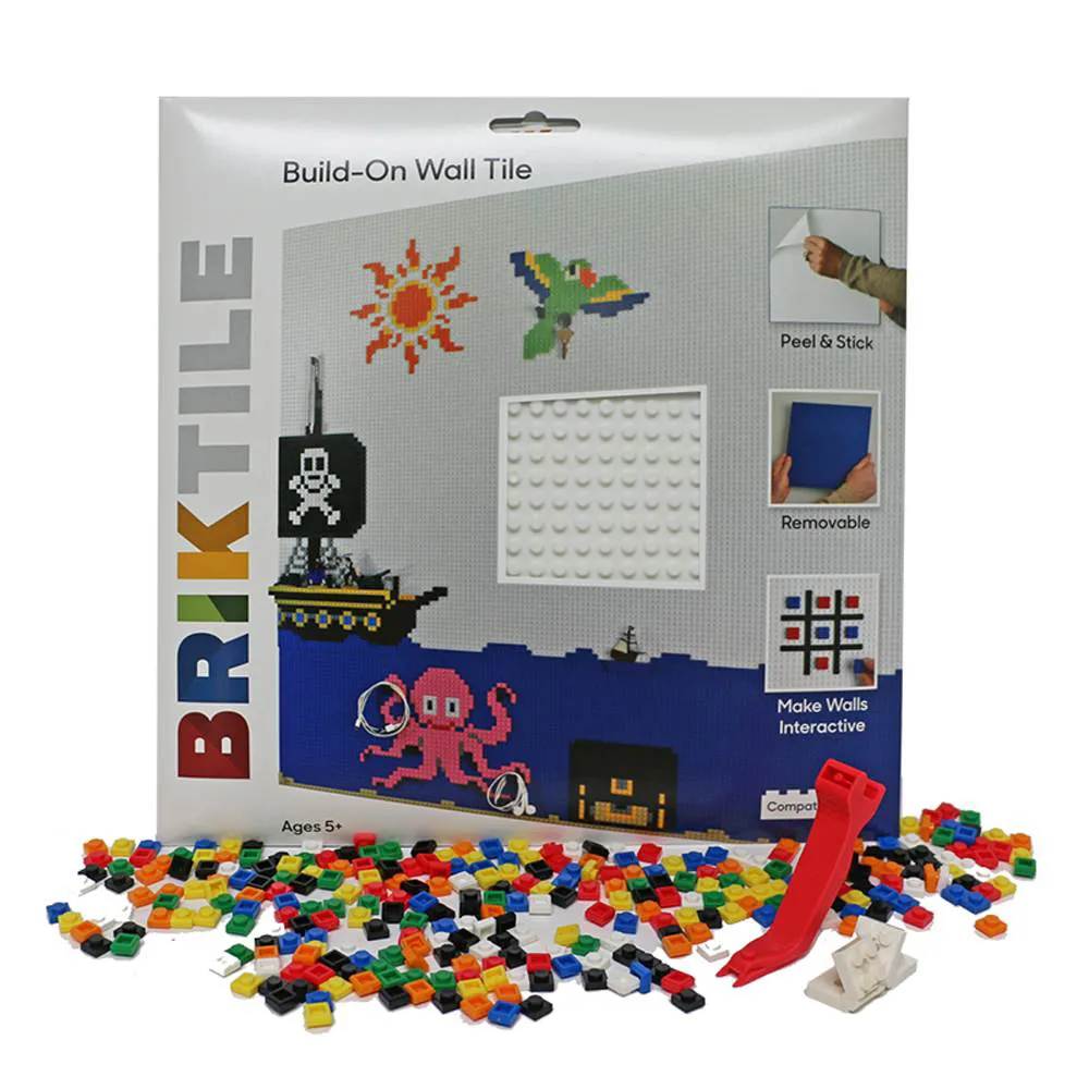 【美國BRIK】自黏式積木牆片組(藍色) - 2片裝 歷史價格詳細信息