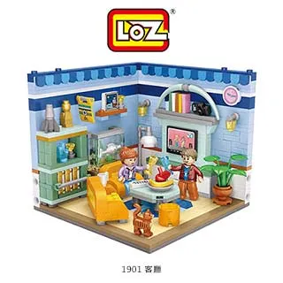 LOZ mini 鑽石積木-1901 客廳 現貨 廠商直送 歷史價格詳細信息