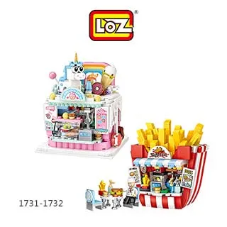 LOZ mini 鑽石積木-1731 蛋糕店 現貨 廠商直送 歷史價格詳細信息