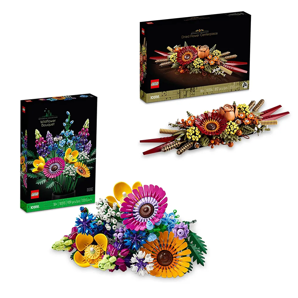 【LEGO 樂高積木】10313 野花花束(4) ICONS&trade;系列 歷史價格詳細信息