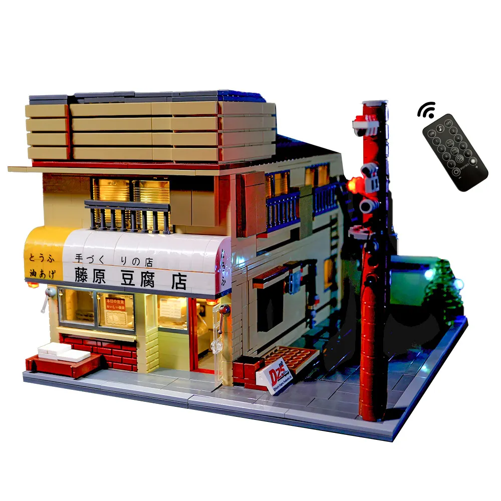 【LGS熱購品】頭文字D模型 AE86遙控車 積木 樂高 藤原拓海 25周年紀念 CADA 雙鷹-C61024W 歷史價格詳細信息