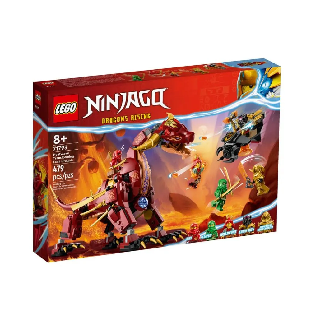 LEGO 71793 變形熔岩龍 旋風忍者系列【必買站】樂高盒組 歷史價格詳細信息