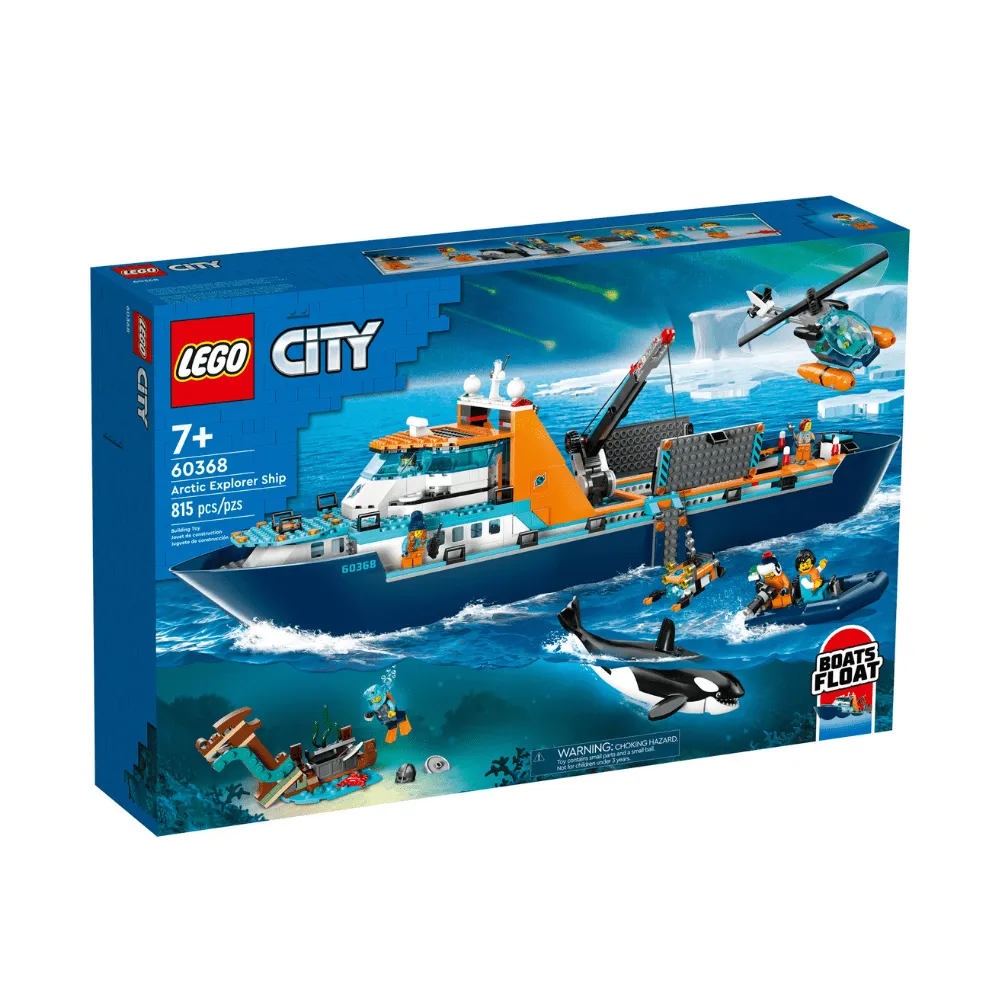 LEGO 60368 北極探險家之艦 城市系列 歷史價格詳細信息