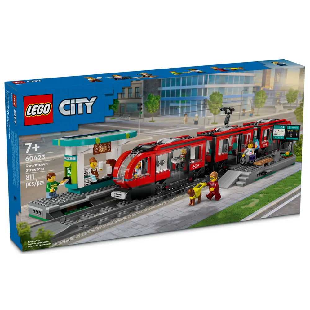 LEGO樂高 城市系列 60423 市區路面電車和車站 歷史價格詳細信息