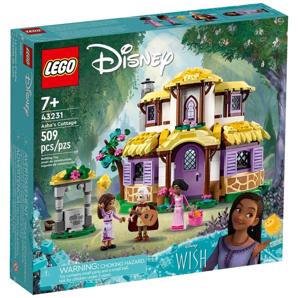 LEGO樂高 LT43231 Disney 迪士尼系列 - Asha's Cottage 歷史價格詳細信息