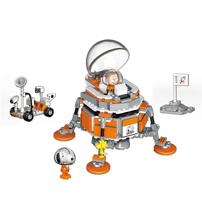 LiNoos史努比70周年太空積木系列/ 基地探測車/ LN8018 eslite誠品 歷史價格詳細信息