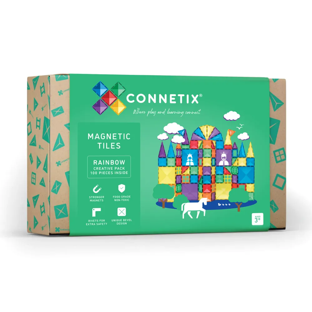 【Connetix 磁樂】澳洲 Connetix 磁力片 -212片 彩虹大型建構組(STEAM 玩具) 歷史價格詳細信息