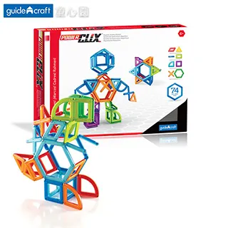 Guidecraft 磁力裸色空心積木-74件 歷史價格詳細信息
