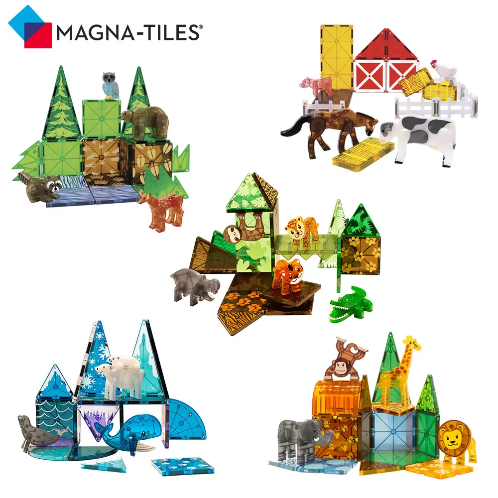 Magna-Tiles®磁力積木-魔幻磁力奔馳雙車40件組 歷史價格詳細信息