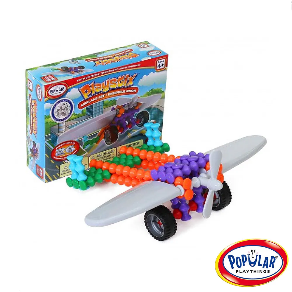 【美國Popular Playthings】竹節積木-飛機組(26pcs) 正版官方直營 歷史價格詳細信息