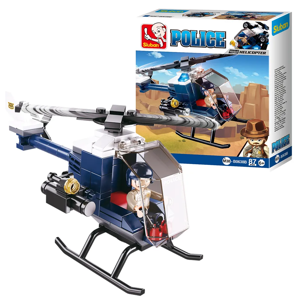 Sluban變形合體積木-警察套組B0638B 日華好物 歷史價格詳細信息