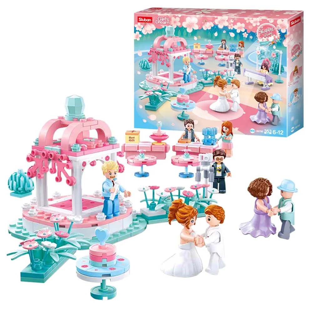 Sluban女孩積木-冰雪童話盪鞦韆B0895 日華好物 歷史價格詳細信息