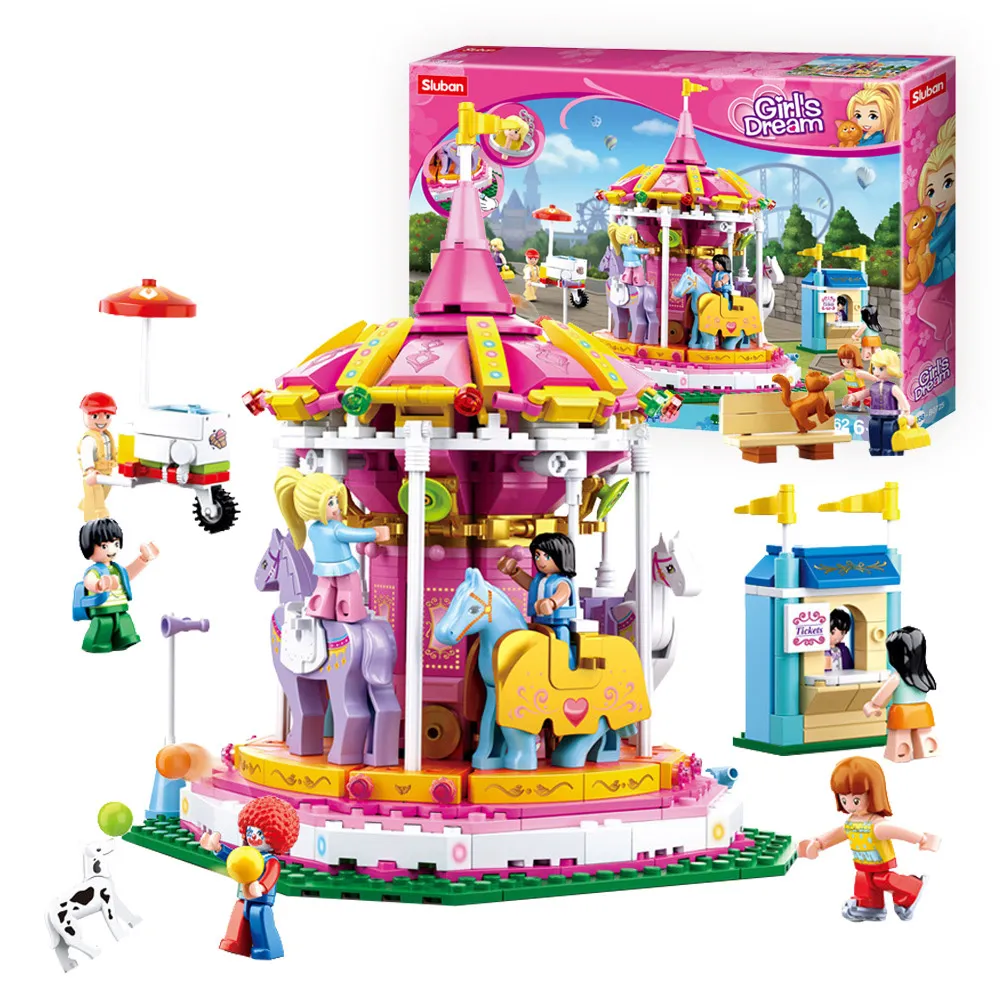 Sluban女孩積木-繽紛露營車B0606 日華好物 歷史價格詳細信息