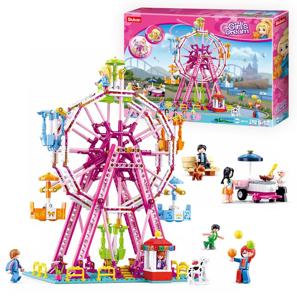 Sluban女孩積木-冰雪童話盪鞦韆B0895 日華好物 歷史價格詳細信息