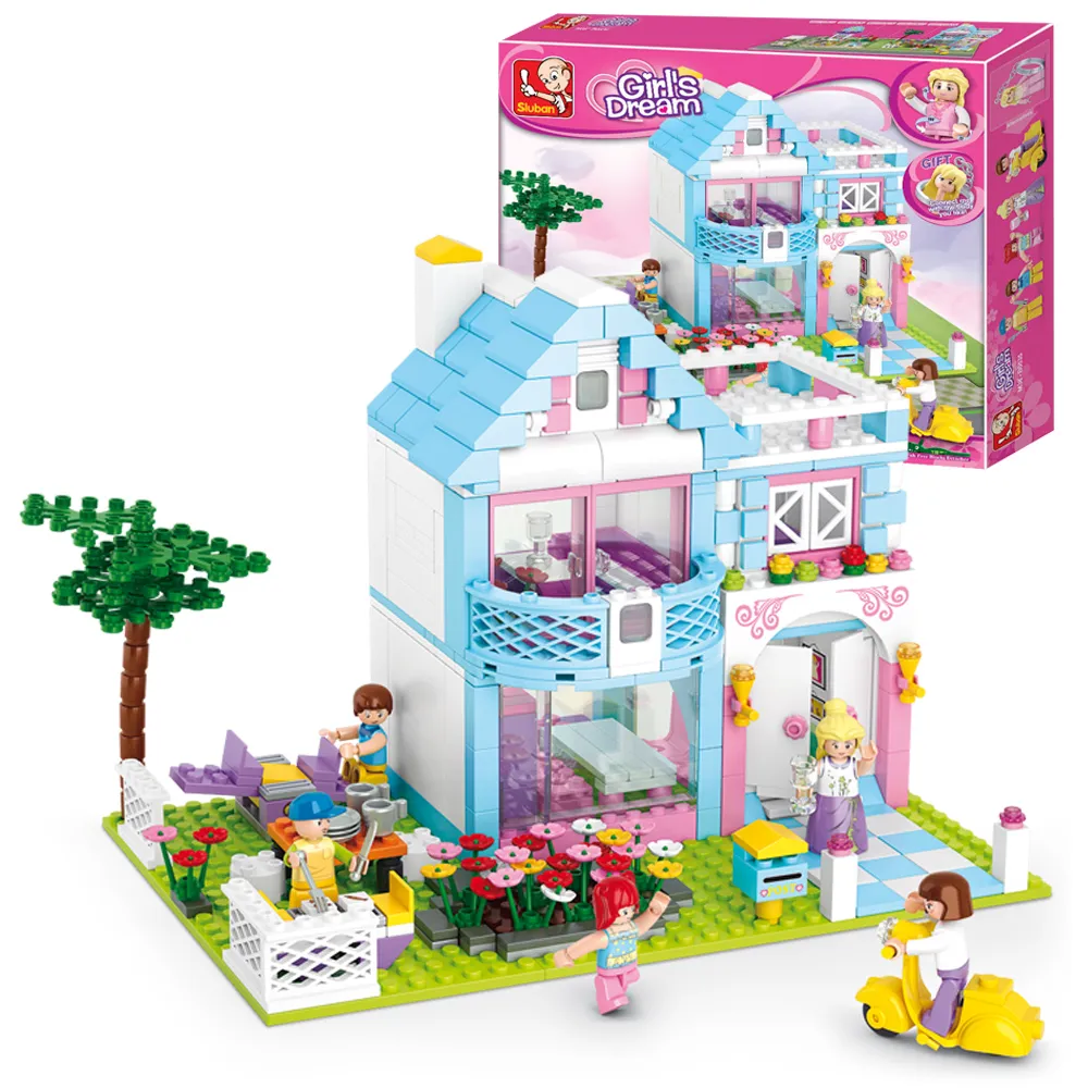 Sluban女孩積木-冰雪童話盪鞦韆B0895 日華好物 歷史價格詳細信息