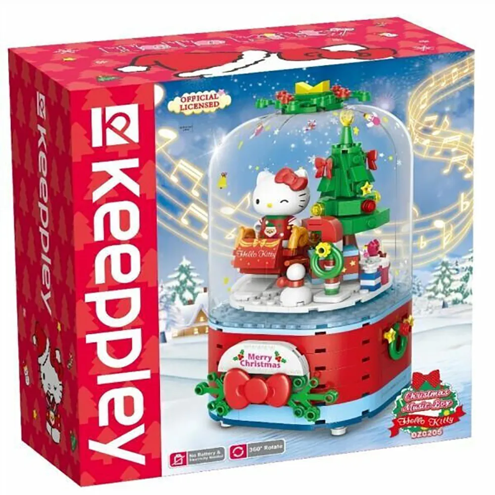 QMAN 啟蒙積木 Keeppley 美樂蒂&酷洛米街景組 聖誕特別組合 QM30401 歷史價格詳細信息