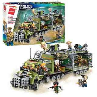 男孩積木積木-移動警署中心B0376 Sluban變形合體積木 日華好物 歷史價格詳細信息