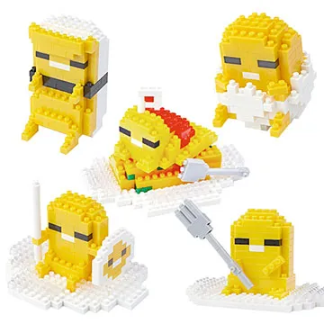 TICO微型積木 蛋黃哥系列 溫泉蛋(T-4101) 歷史價格詳細信息