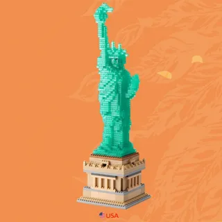 Tico微型積木 世界建築系列-自由女神像(1000+) T-1508 擺飾 辦公室小物【小瓶子的雜貨小舖】 歷史價格詳細信息