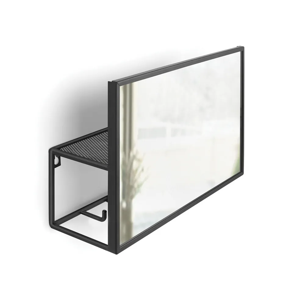 Umbra 壁掛式掛勾收納架(墨黑城市) 歷史價格詳細信息