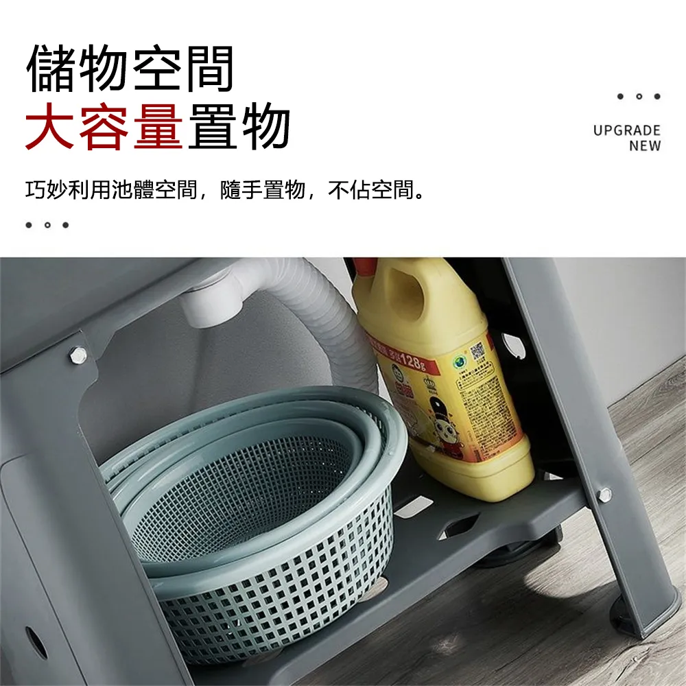 廚房洗菜池水龍頭單槽洗菜盆瀝水籃簡易洗手盆大洗碗池瀝水架商用 歷史價格詳細信息