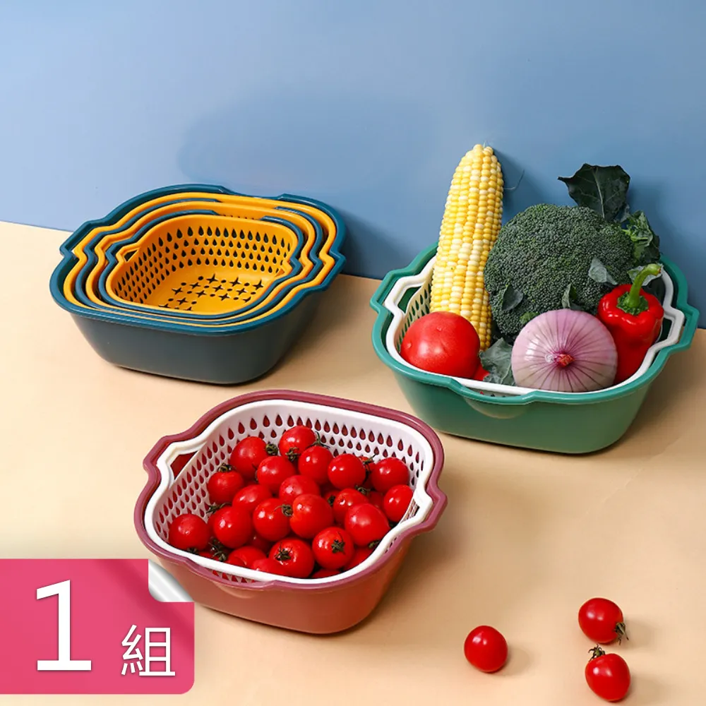 【茉家】雙層三孔式浴室壁掛式收納層架-3入 歷史價格詳細信息