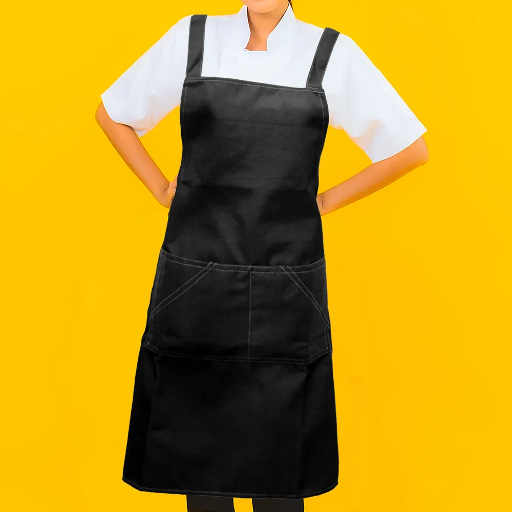 H肩帶牛仔三口圍裙-76*69cm-4件 歷史價格詳細信息