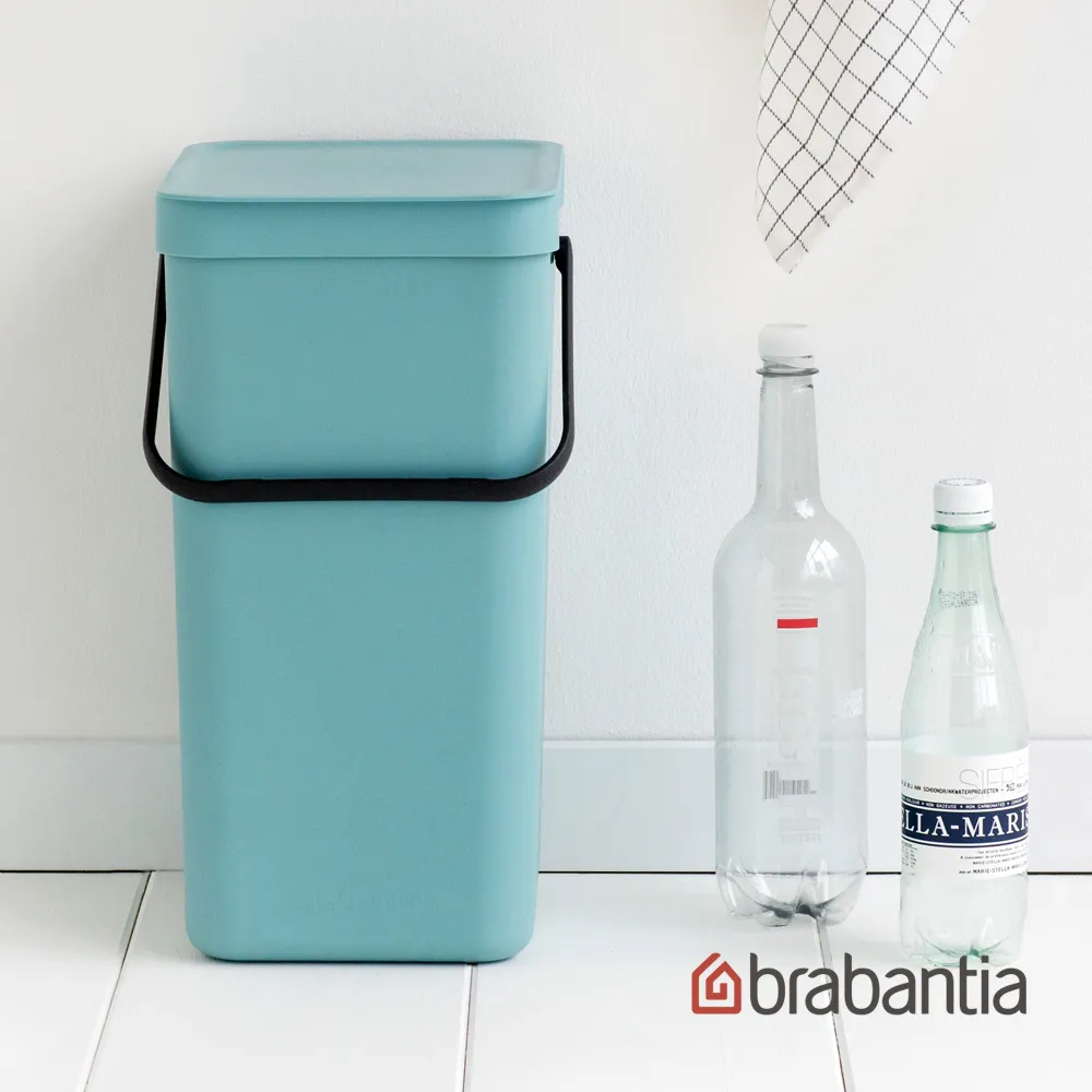 【Brabantia】多功能餐廚置物桶12L-薄荷藍 歷史價格詳細信息