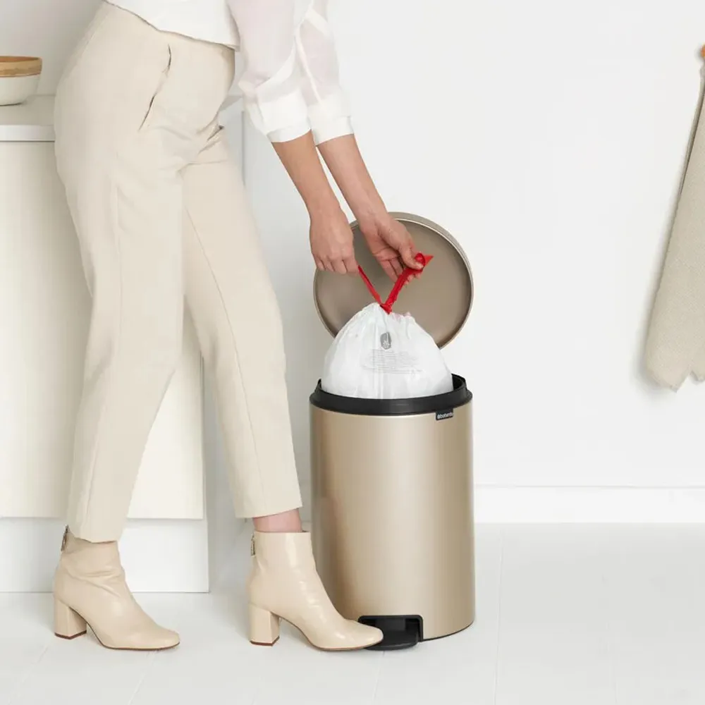 【Brabantia】NEWICON環保垃圾桶12L-香檳金 歷史價格詳細信息