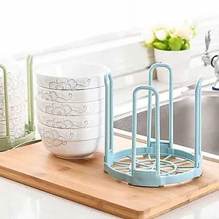 PS MALL置物架 碗碟餐具架 化妝品收納架 雙層收納架 2入(顏色隨機出貨) 歷史價格詳細信息