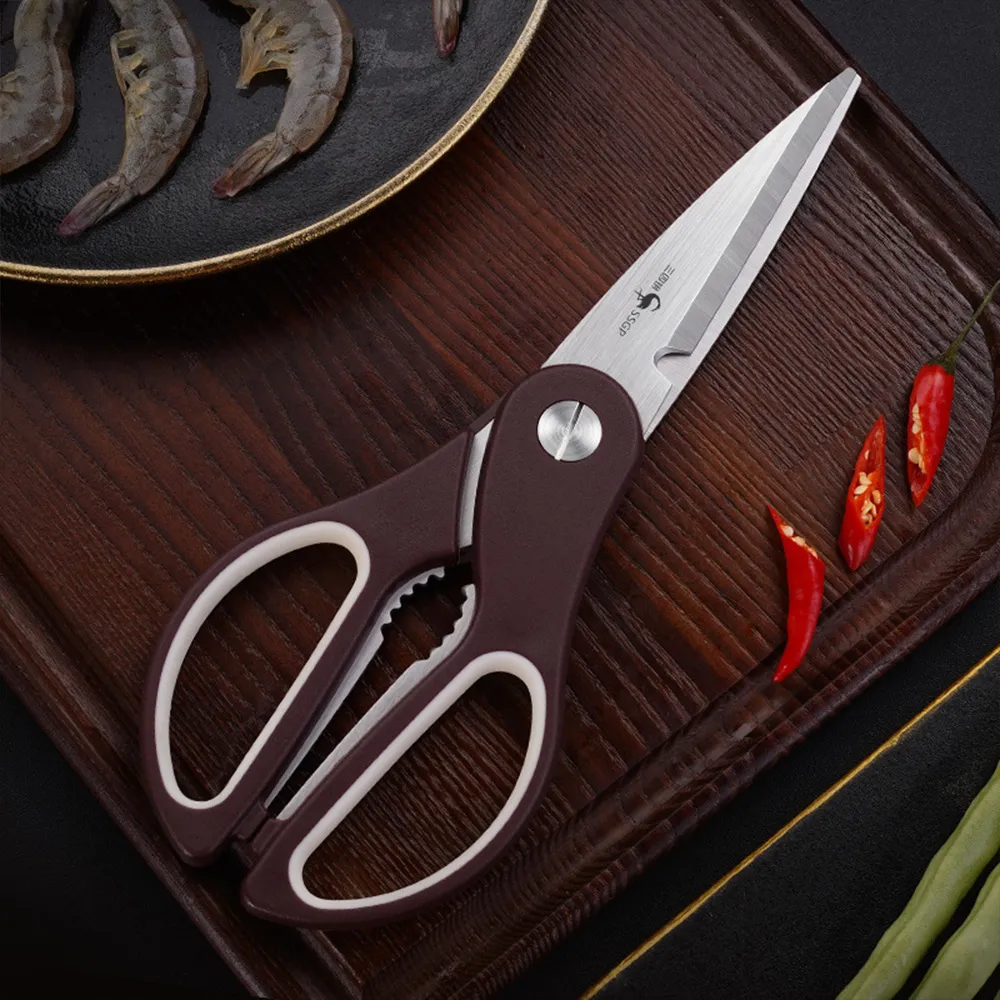 不銹鋼剪刀 多功能廚用剪刀 廚房料理剪刀 廚房剪刀 剪骨剪刀 萬用剪刀 食物剪刀 剪雞骨豬腸 歷史價格詳細信息