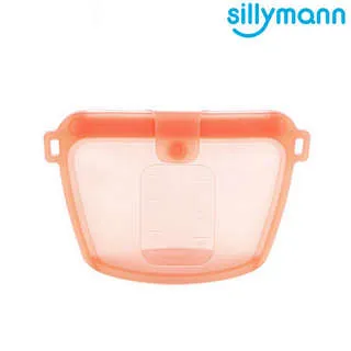 【韓國sillymann】100%鉑金矽膠密封袋2入組-350ml*1+700ml*1(可用於烹飪加熱可保鮮存放可沸水高溫清潔消毒) 歷史價格詳細信息