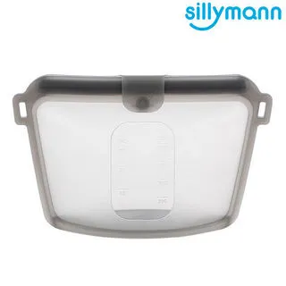 【韓國sillymann】100%鉑金矽膠密封袋2入組-350ml*1+700ml*1(可用於烹飪加熱可保鮮存放可沸水高溫清潔消毒) 歷史價格詳細信息