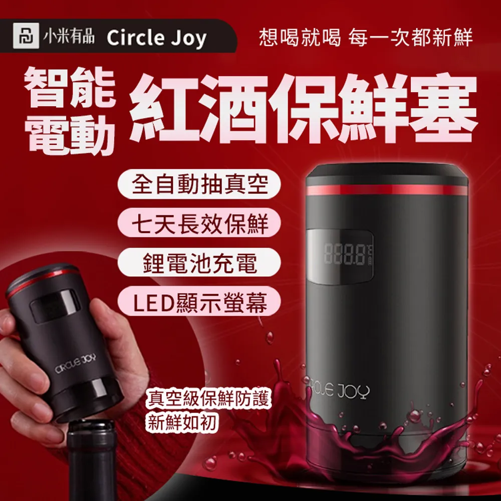小米有品 Circle joy圓樂 氣泡酒迷你香檳塞(平行輸入) 歷史價格詳細信息