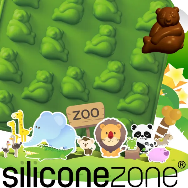 【Siliconezone 】施理康ZOO耐熱老虎巧克力模/冰模 歷史價格詳細信息