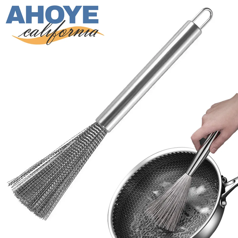【Ahoye】不銹鋼彈簧絲鍋刷 (鍋刷 清潔刷 菜瓜布 海棉 洗碗刷) 價格比較,價格查詢,歷史價格詳細信息