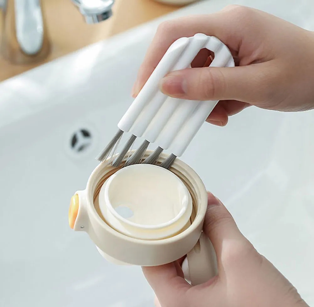 PS MALL清潔刷 隙縫刷 帶手柄 多用途凹槽清潔刷 2入(顏色隨機出貨) 歷史價格詳細信息