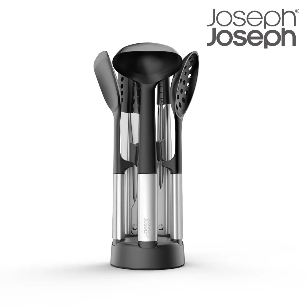 【英國Joseph Joseph】 Elevate系列 不沾桌矽膠料理鏟杓5件組(附立座) 歷史價格詳細信息