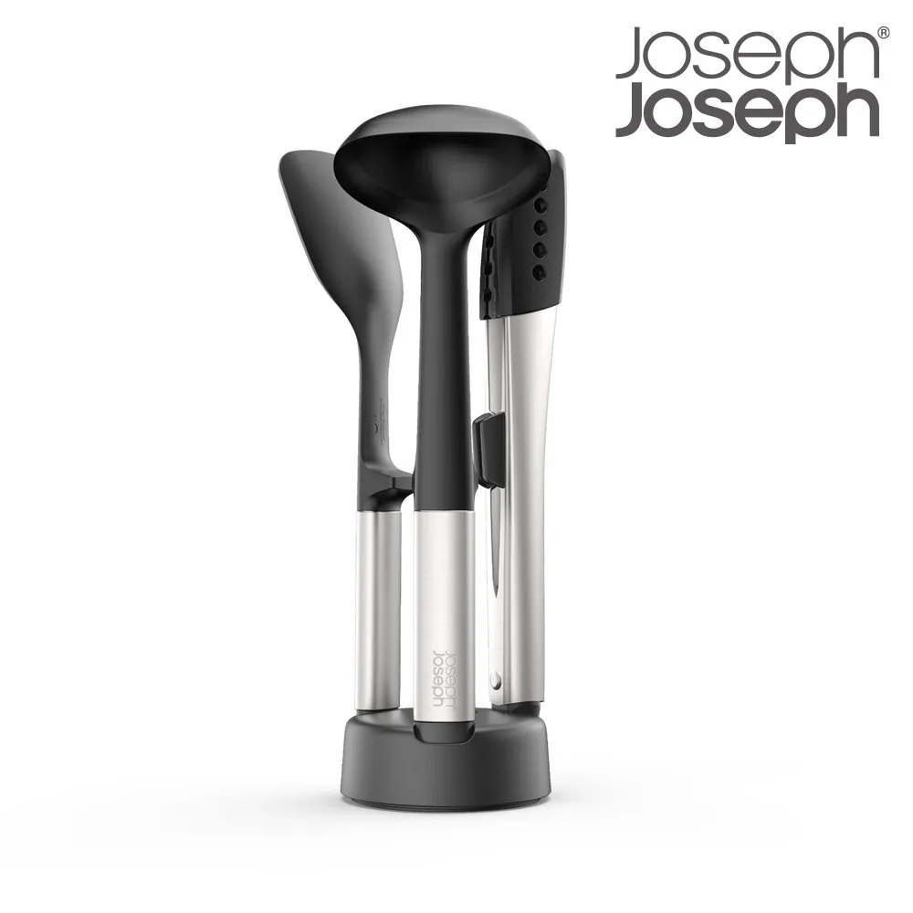 【英國Joseph Joseph】 Elevate系列 不沾桌矽膠料理鏟杓5件組(附立座) 歷史價格詳細信息