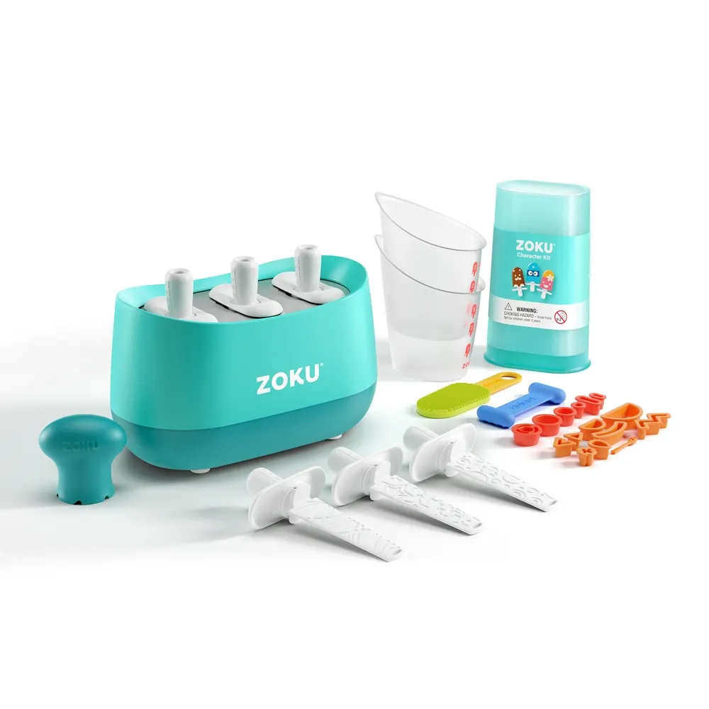 ZOKU 快速製冰棒機套組(三支裝)-水藍色[免運費] 歷史價格詳細信息