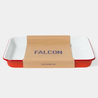 Falcon 獵鷹琺瑯 琺瑯2合1烤盤 托盤 琺瑯盤 方盤 紅白 歷史價格詳細信息