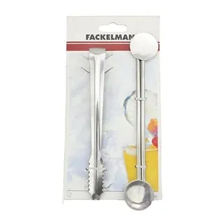 德國法克漫 Fackelmann調酒匙+夾冰鉗組 價格比較,價格查詢,歷史價格詳細信息