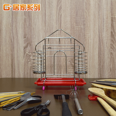 G+居家 304不鏽鋼菜刀餐具砧板收納架(附滴水盤) 歷史價格詳細信息