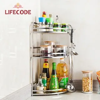 LIFECODE 收納王不鏽鋼多功能廚房架 歷史價格詳細信息