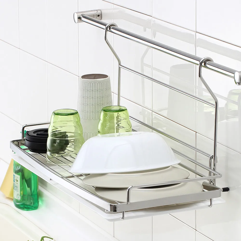 【生活采家】台灣製SUS304壁掛鍋蓋架(附集水盤)#27029T 歷史價格詳細信息